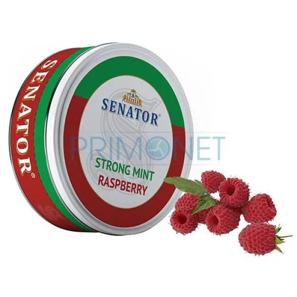 Pouch nicotina Senator Mint Raspberry 20 mg/g (8 mg/pouch)