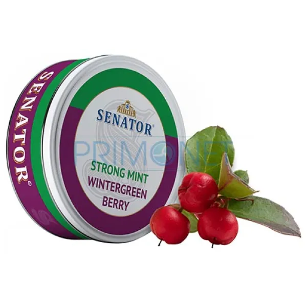 Pouch nicotina Senator Mint Wintergreen Berry 20 mg/g (8 mg/pouch)