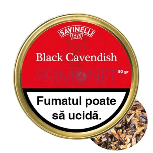 Tutun pentru Pipa Savinelli Black Cavendish 50g