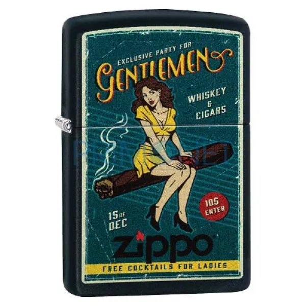 151730 Bricheta Zippo Cigar Girl
