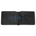 Portofel cu protectie RFID confectionat din piele naturala de vitel Zippo