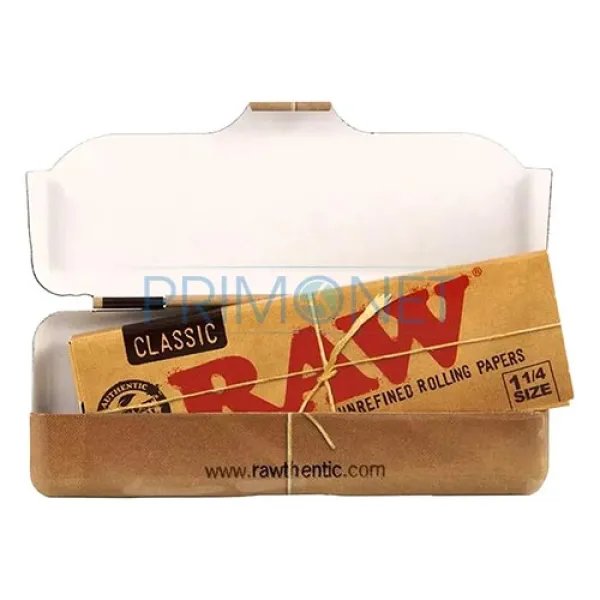 12032 RAW Classic Paper Case Tin 1 1/4