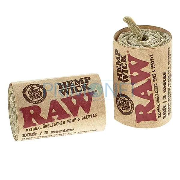 RAW Hemp Wick 300 cm