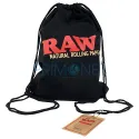 Rucsac din material textil ajustabil pentru calatorie RAW negru