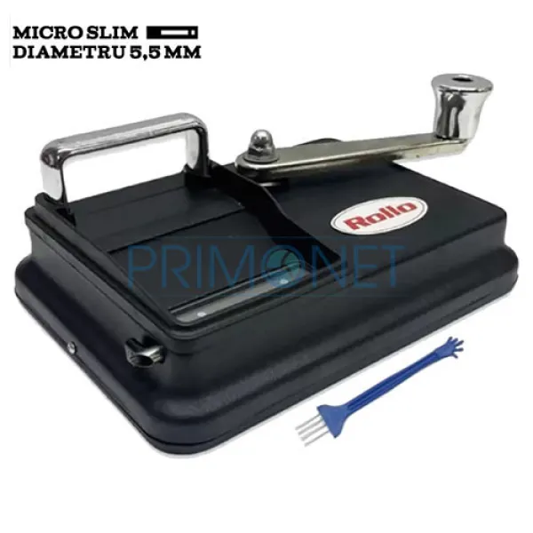 Aparat Injectat Tutun Rollo Micro Slim (5,5 mm) cu Manivela