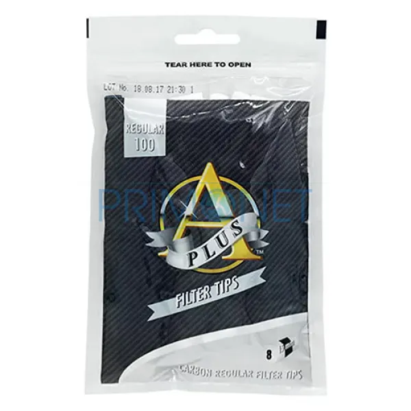 Filtre Tigari A Plus Carbon Regular 8/15 (100)