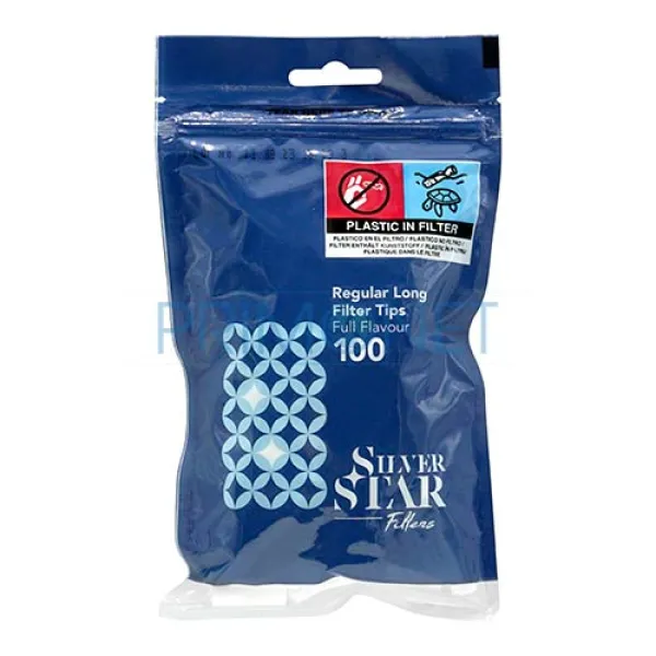 Filtre Tigari Silver Star Regular Long 8/22 (100)