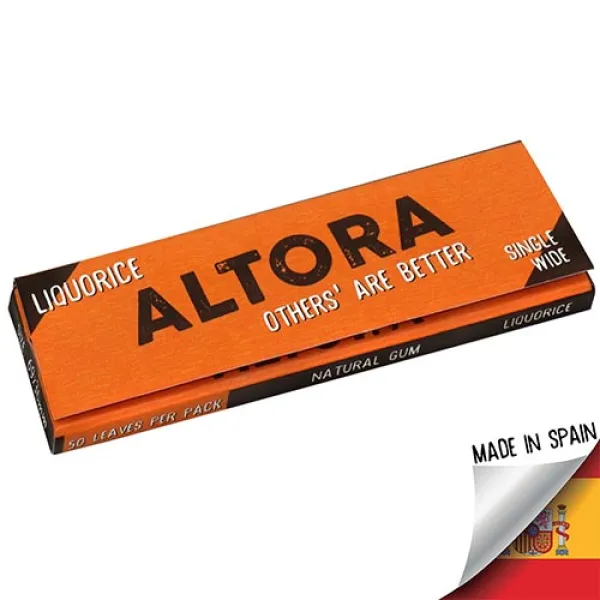 Foite Rulat Tutun Altora Liquorice