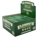 Pachet cu 32 foite rulat tutun Elements Green King Size Slim + Filter Tips