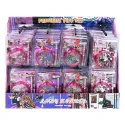 set pipa din sticla cu grinder si sita pentru pipa Dream 28 Lady Hornet