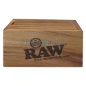Cutie confectionata din lemn pentru depozitare accesorii de fumat RAW Acacia