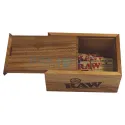 Cutie confectionata din lemn pentru depozitare accesorii de fumat RAW Acacia
