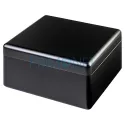 Humidor Angelo Black Matte confectionat din lemn de cedru