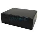 Set cadou humidor confectionat din lemn pentru trabucuri cu scrumiera si cutter incluse