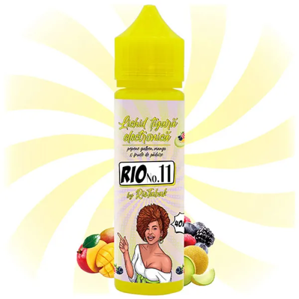 Lichid RIO Girls No. 11 (40 ml) Pepene, Mango si Fructe de padure