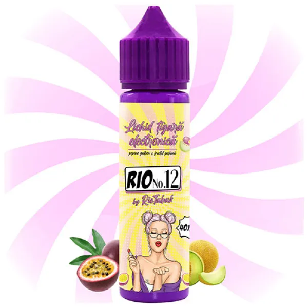 Lichid RIO Girls No. 12 (40 ml) Pepene galben si Fructul pasiunii