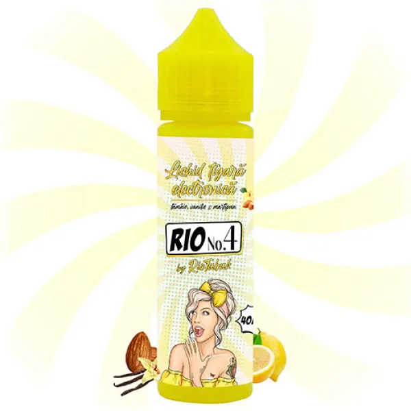 Lichid RIO Girls No. 4 (40 ml) Lamaie, Vanilie si Martipan