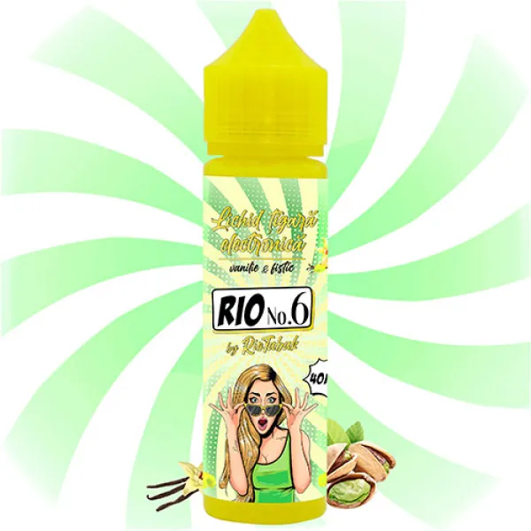 Lichid RIO Girls No. 6 (40 ml) Vanilie si Fistic