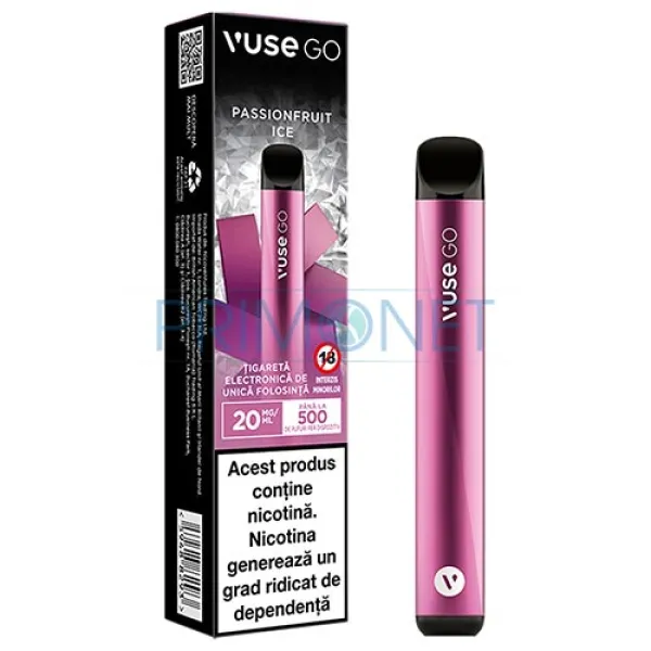 Mini narghilea Vuse GO Passionfruit Ice (2% nicotina)