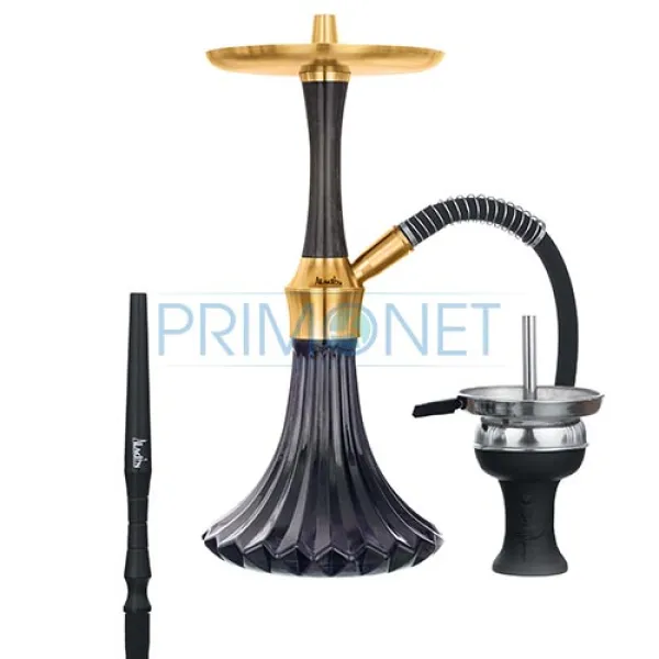 Narghilea Aladin Epox 360 Black Gold 36 CM