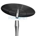 Narghilea profesionala cu un furtun Aladin MVP 460 M1 Silver and Black