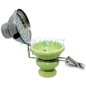 Creuzet pentru narghilea cu capac exterior antivant multicolor