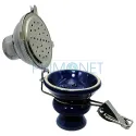 Creuzet pentru narghilea cu capac exterior antivant multicolor