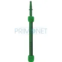 Narghilea de origine egipt T77 Green cu inaltimea totala de 82 centimetrii si prevazuta cu trei furtunuri