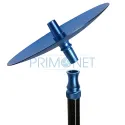 Narghilea de calitate de 74 de cm model Crown Elox Flash cu coloana de fum din lemn de fag gravat marca Kaya