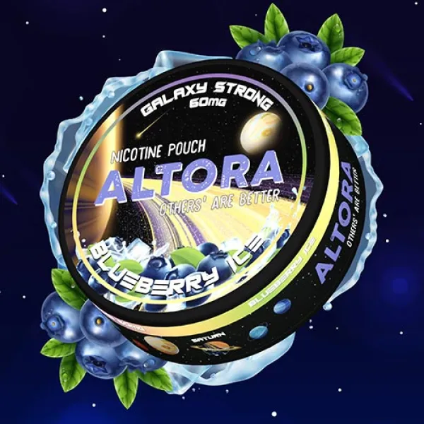 Pouch nicotina Altora Blueberry Ice Galaxy Strong (60 mg)