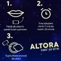 Pouch cu nicotina cu gust de vanilie si gheata racoritoare Altora Vanilla Ice Galaxy Strong 60 mg