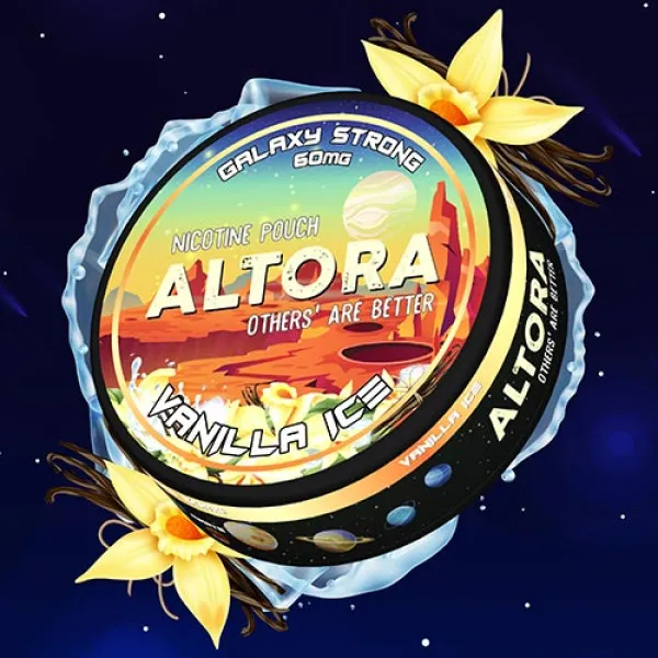 Pouch nicotina Altora Vanilla Ice Galaxy Strong (60 mg)