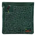 Scrumiera de buzunar Altora Green Maze din plastic rezistent de culoare verde