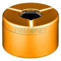 Scrumiera metalica aurie cu capac marca Angel 24