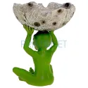scrumiera angel 81 alien meteor confectionat din polirasina