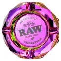 Scrumiera de inalta calitate multicolora din sticla marca RAW Rainbow