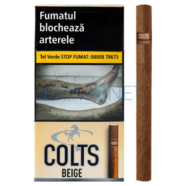Tigari de foi Colts Beige 19g (vanilie) 10
