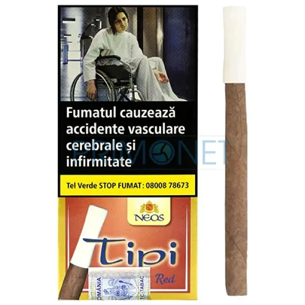 Tigari de foi Neos Tipi Vanilla Red 14g (vanilie) 5