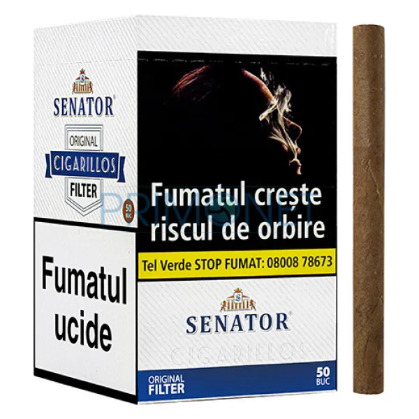 Tigari de foi Senator Filter Original (50)