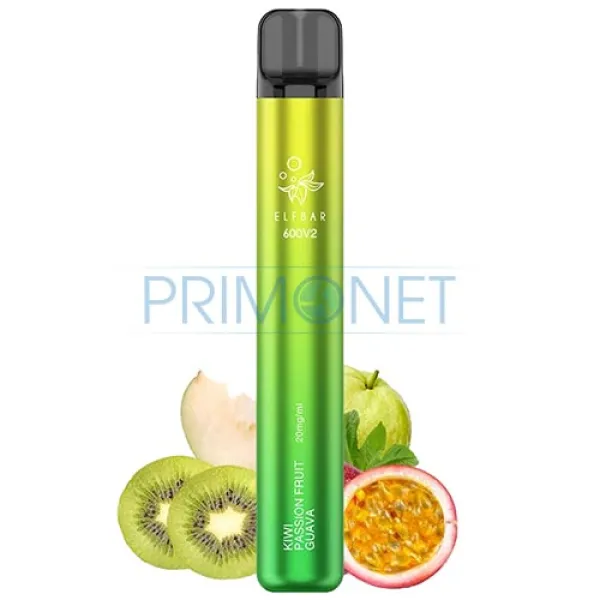 Elf Bar 600V2 Tigara Electronica Kiwi Passion Fruit Guava (2%)