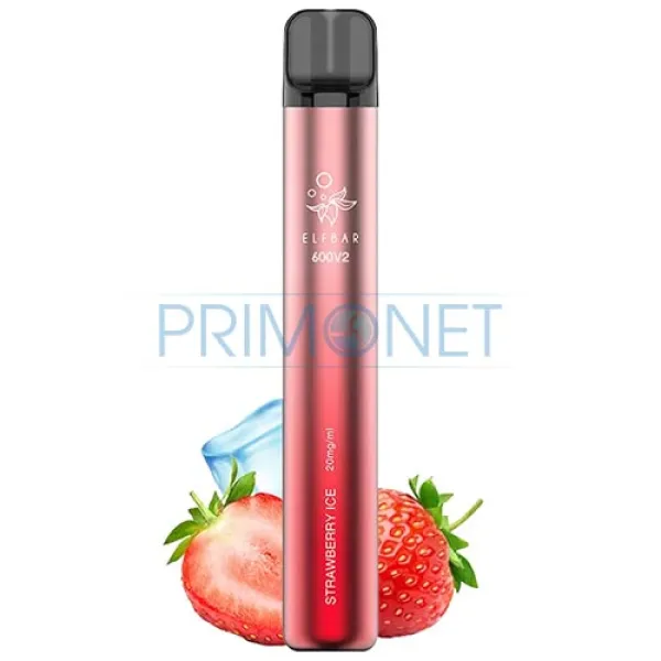 Elf Bar 600V2 Tigara Electronica Strawberry Ice (2%)