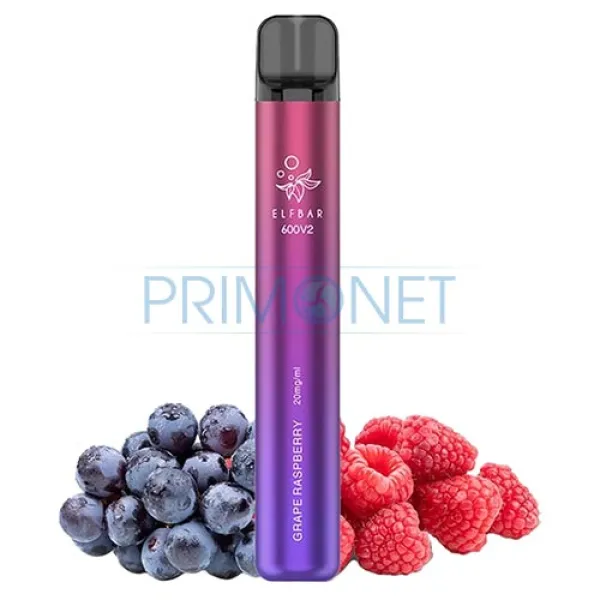Elf Bar 600V2 Tigara Electronica Grape Raspberry (2%)