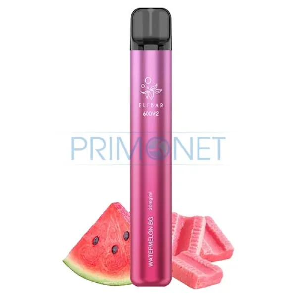 Elf Bar 600V2 Tigara Electronica Watermelon Bubblegum (2%)