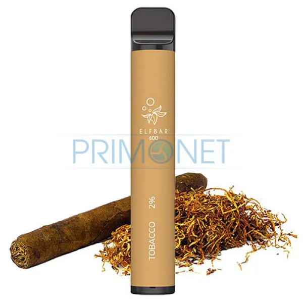 Mini narghilea Elf Bar Tobacco 600 (20 mg)