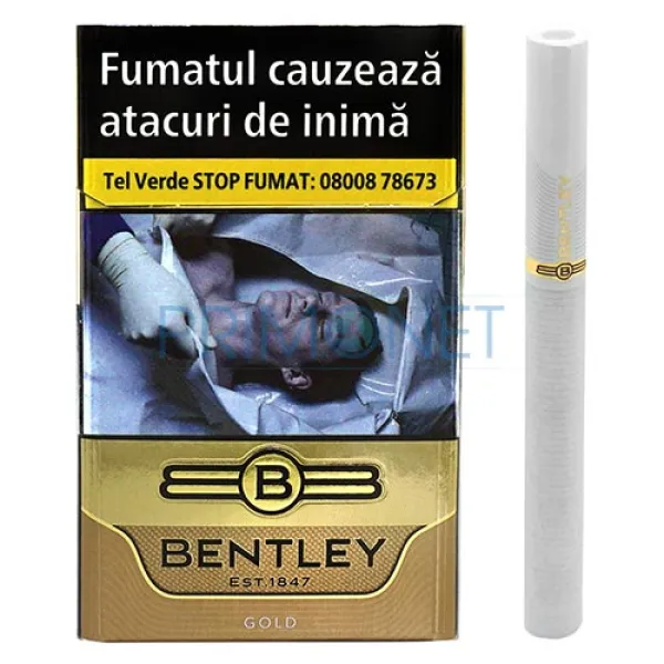 Tigarete Bentley Gold