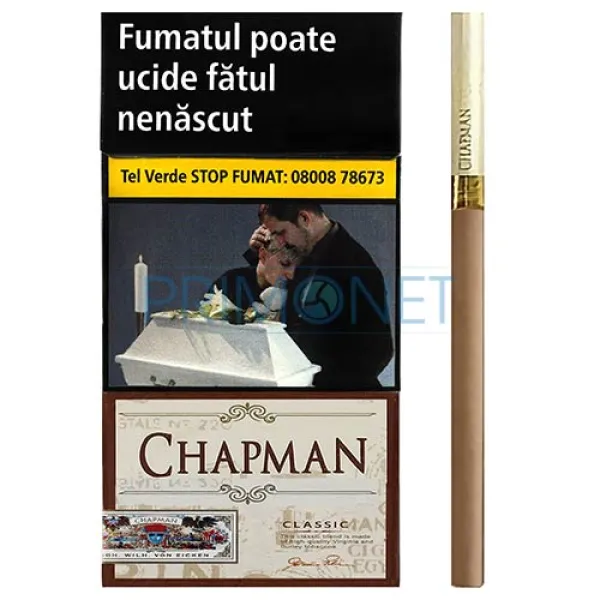 Tigarete Chapman Classic Super Slim 100's