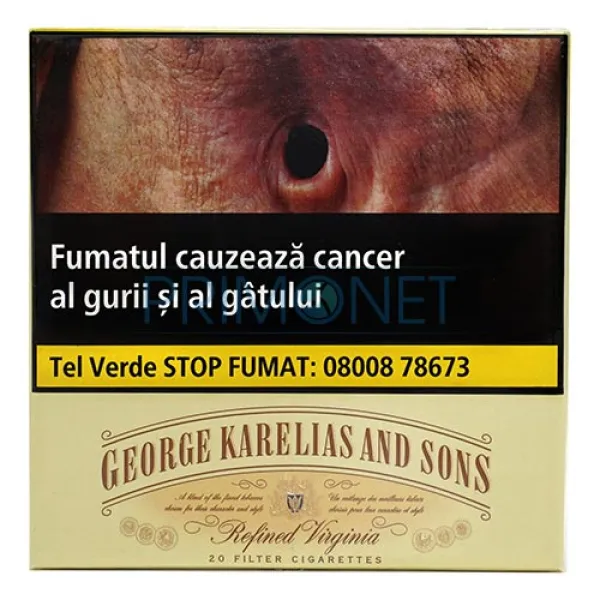 Tigarete George Karelias and Sons Refined Virginia