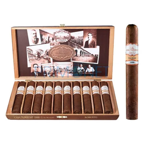 Trabucuri Casa Turrent 1880 Colorado Robusto (10)