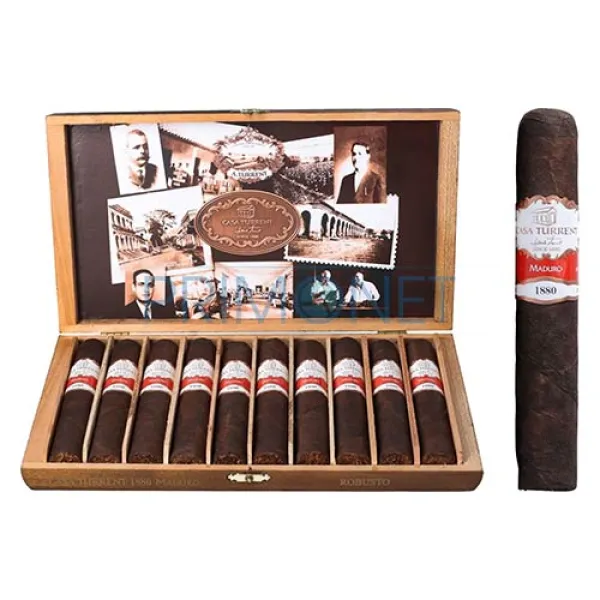 Trabucuri Casa Turrent 1880 Maduro Robusto (10)