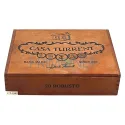 Cutie din lemn cu 20 de trabucuri de vanzare Casa Turrent 1942 Robusto Natural Round